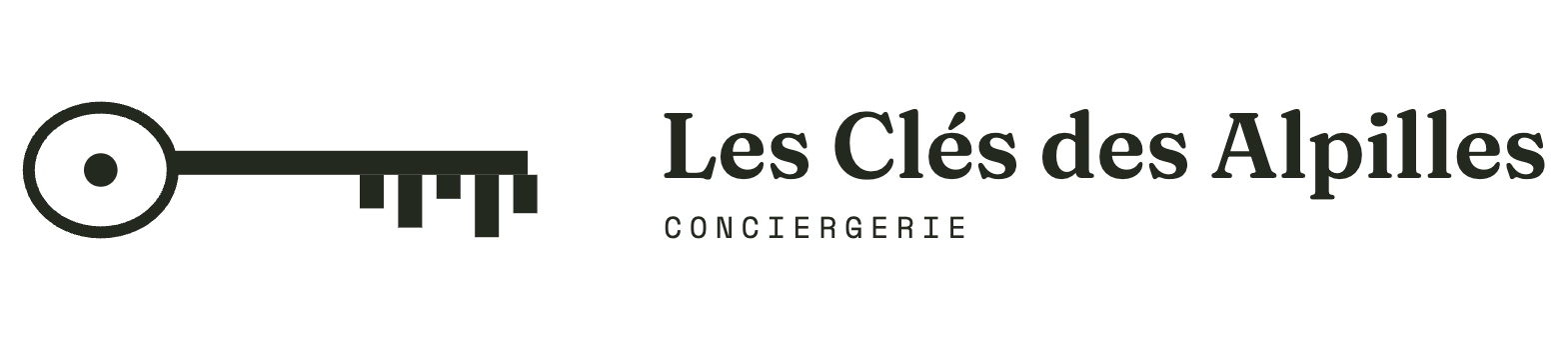 Logo Les Clés des Alpilles, conciergerie dans les Alpilles